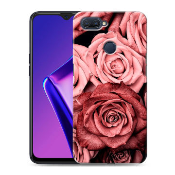 Силиконовый чехол на OPPO A12 с принтом Цветы розы Силиконовый чехол на OPPO A12 с принтом Цветы розы