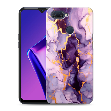 Силиконовый чехол на OPPO A12 с принтом Мрамор Силиконовый чехол на OPPO A12 с принтом Мрамор