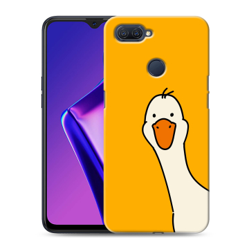 Силиконовый чехол на OPPO A12 с принтом Утка