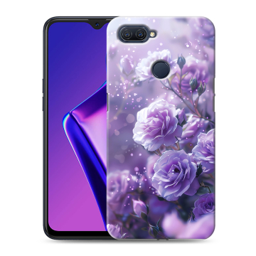 Силиконовый чехол на OPPO A12 с принтом Розы цветы