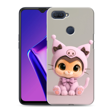 Силиконовый чехол на OPPO A12 с принтом Куроми Kuromi Силиконовый чехол на OPPO A12 с принтом Куроми Kuromi