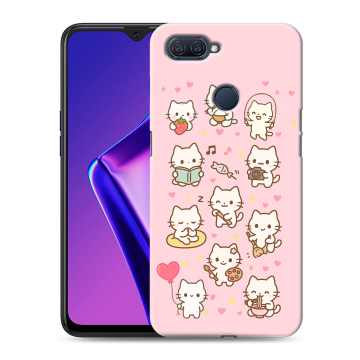Силиконовый чехол на OPPO A12 с принтом Hello Kitty Хелоу Кити Силиконовый чехол на OPPO A12 с принтом Hello Kitty Хелоу Кити
