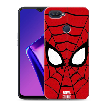 Силиконовый чехол на OPPO A12 с принтом человек паук spiderman