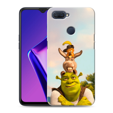 Силиконовый чехол на OPPO A12 с принтом Шрек Shrek Силиконовый чехол на OPPO A12 с принтом Шрек Shrek