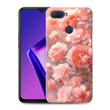 Силиконовый чехол на OPPO A12 с принтом Розы цветы Силиконовый чехол на OPPO A12 с принтом Розы цветы