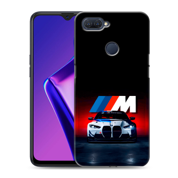 Силиконовый чехол на OPPO A12 с принтом БМВ BMW
