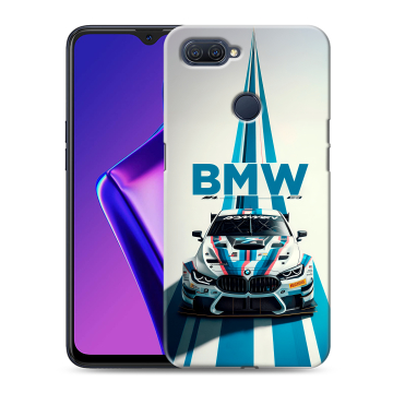 Силиконовый чехол на OPPO A12 с принтом БМВ BMW Силиконовый чехол на OPPO A12 с принтом БМВ BMW