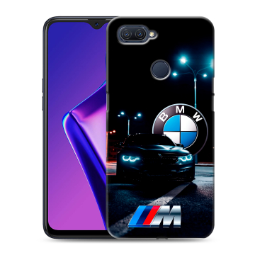 Силиконовый чехол на OPPO A12 с принтом БМВ BMW