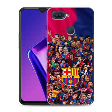 Силиконовый чехол на OPPO A12 с принтом Барселона Barcelona