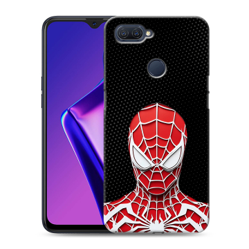 Силиконовый чехол на OPPO A12 с принтом человек паук spiderman