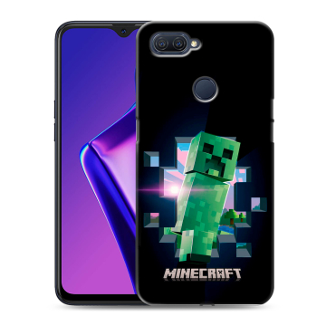 Силиконовый чехол на OPPO A12 с принтом Майнкрафт Minecraft Силиконовый чехол на OPPO A12 с принтом Майнкрафт Minecraft