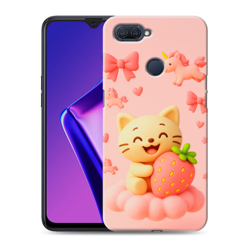 Силиконовый чехол на OPPO A12 с принтом для девочек Силиконовый чехол на OPPO A12 с принтом для девочек