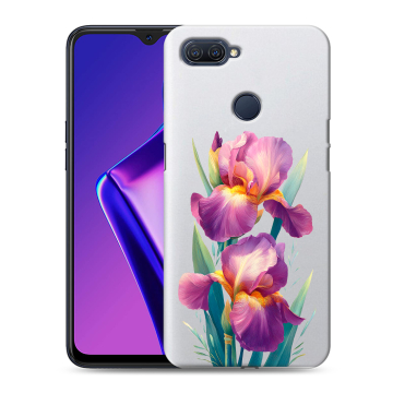 Силиконовый чехол на OPPO A12 с принтом Цветы орхидеи Силиконовый чехол на OPPO A12 с принтом Цветы орхидеи