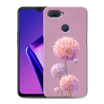 Силиконовый чехол на OPPO A12 с принтом Цветы Силиконовый чехол на OPPO A12 с принтом Цветы