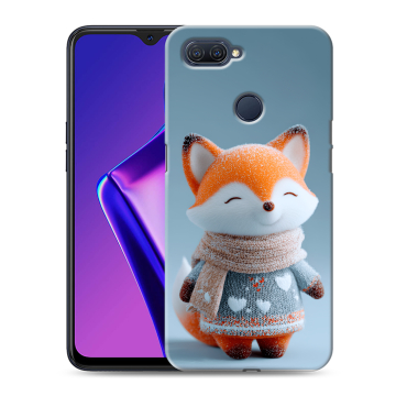 Силиконовый чехол на OPPO A12 с принтом Лиса Силиконовый чехол на OPPO A12 с принтом Лиса