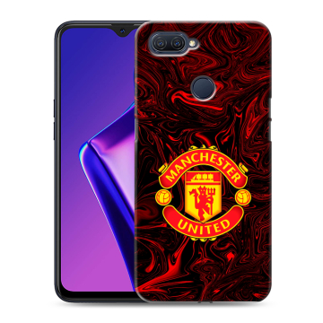 Силиконовый чехол на OPPO A12 с принтом Manchester United Силиконовый чехол на OPPO A12 с принтом Manchester United