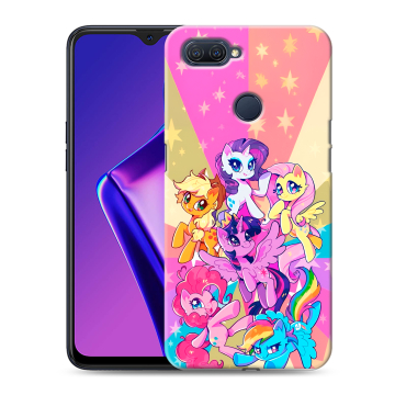 Силиконовый чехол на OPPO A12 с принтом My little pony Дружба чудо Силиконовый чехол на OPPO A12 с принтом My little pony Дружба чудо