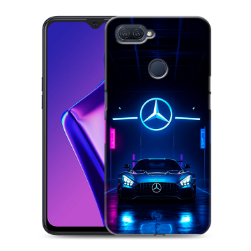 Силиконовый чехол на OPPO A12 с принтом Mercedes Мерседес Силиконовый чехол на OPPO A12 с принтом Mercedes Мерседес