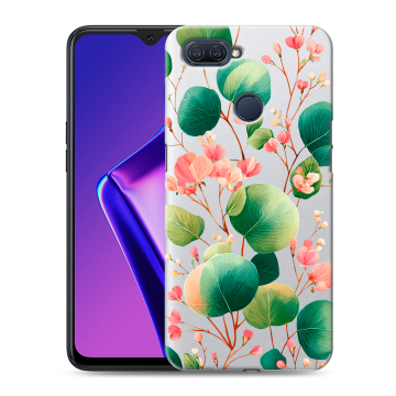 Силиконовый чехол на OPPO A12 с принтом женский Силиконовый чехол на OPPO A12 с принтом женский