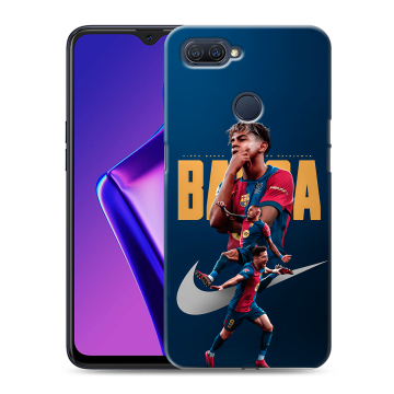 Силиконовый чехол на OPPO A12 с принтом Барселона Barca Yamal Силиконовый чехол на OPPO A12 с принтом Барселона Barca Yamal