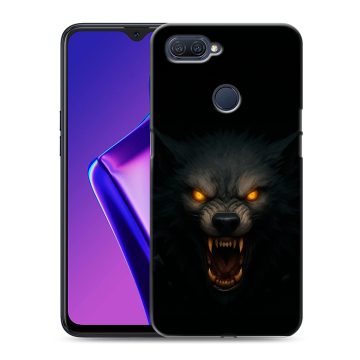 Силиконовый чехол на OPPO A12 с принтом Волк Силиконовый чехол на OPPO A12 с принтом Волк