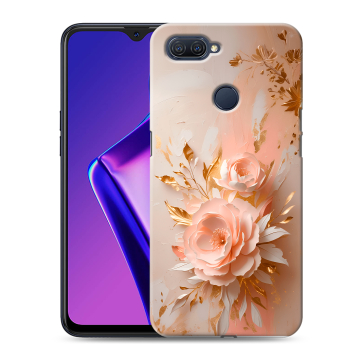 Силиконовый чехол на OPPO A12 с принтом женский Силиконовый чехол на OPPO A12 с принтом женский