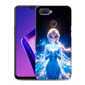 Силиконовый чехол на OPPO A12 с принтом Холодное сердце Frozen Силиконовый чехол на OPPO A12 с принтом Холодное сердце Frozen