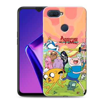 Силиконовый чехол на OPPO A12 с принтом Adventure time Время приключений Силиконовый чехол на OPPO A12 с принтом Adventure time Время приключений