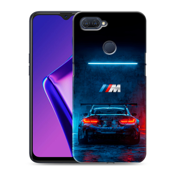 Силиконовый чехол на OPPO A12 с принтом BMW БМВ Силиконовый чехол на OPPO A12 с принтом BMW БМВ