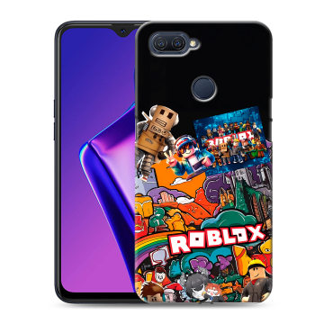 Силиконовый чехол на OPPO A12 с принтом Roblox Роблокс Силиконовый чехол на OPPO A12 с принтом Roblox Роблокс