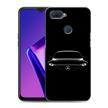 Силиконовый чехол на OPPO A12 с принтом Mercedes Мерседес Силиконовый чехол на OPPO A12 с принтом Mercedes Мерседес