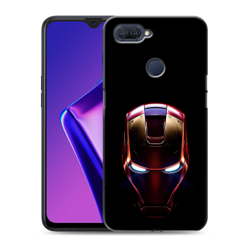 Силиконовый чехол на OPPO A12 с принтом IronMan Железный человек Силиконовый чехол на OPPO A12 с принтом IronMan Железный человек