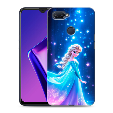 Силиконовый чехол на OPPO A12 с принтом Холодное сердце Frozen Силиконовый чехол на OPPO A12 с принтом Холодное сердце Frozen