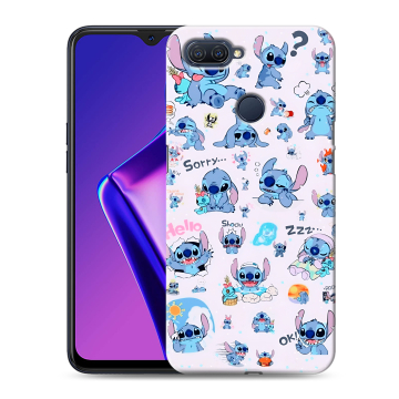 Силиконовый чехол на OPPO A12 с принтом Лило и Стич