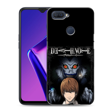 Силиконовый чехол на OPPO A12 с принтом Death note Тетрадь смерти Силиконовый чехол на OPPO A12 с принтом Death note Тетрадь смерти
