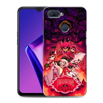 Силиконовый чехол на OPPO A12 с принтом Hazbin Hotel Отель Хазбин Силиконовый чехол на OPPO A12 с принтом Hazbin Hotel Отель Хазбин