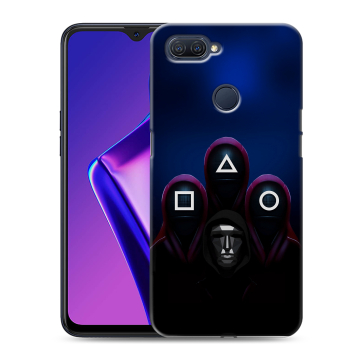 Силиконовый чехол на OPPO A12 с принтом Игра Кальмара Силиконовый чехол на OPPO A12 с принтом Игра Кальмара