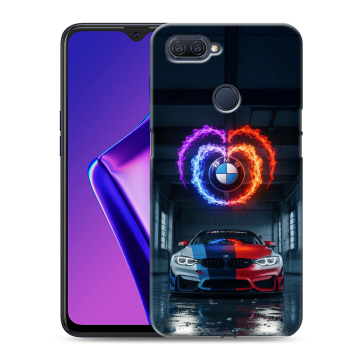 Силиконовый чехол на OPPO A12 с принтом BMW БМВ Силиконовый чехол на OPPO A12 с принтом BMW БМВ