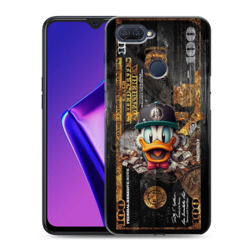 Силиконовый чехол на OPPO A12 с принтом Дональд Дак Доллар Силиконовый чехол на OPPO A12 с принтом Дональд Дак Доллар