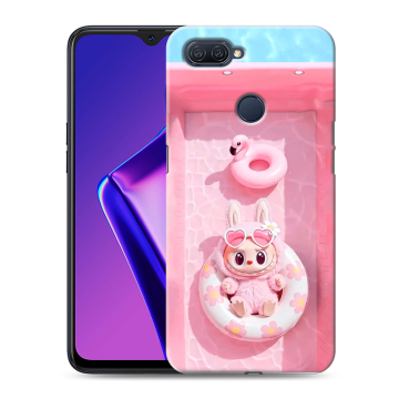 Силиконовый чехол на OPPO A12 с принтом Labubu Лабубу Силиконовый чехол на OPPO A12 с принтом Labubu Лабубу