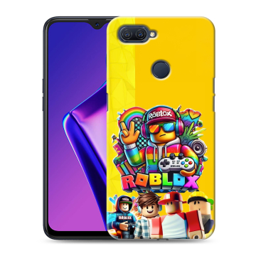 Силиконовый чехол на OPPO A12 с принтом Roblox Роблокс Силиконовый чехол на OPPO A12 с принтом Roblox Роблокс