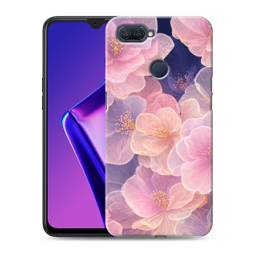 Силиконовый чехол на OPPO A12 с принтом женский Силиконовый чехол на OPPO A12 с принтом женский