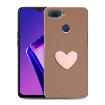 Силиконовый чехол на OPPO A12 с принтом женский