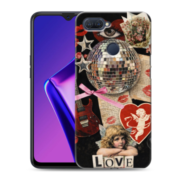 Силиконовый чехол на OPPO A12 с принтом для девочек Силиконовый чехол на OPPO A12 с принтом для девочек