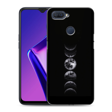 Силиконовый чехол на OPPO A12 с принтом женский
