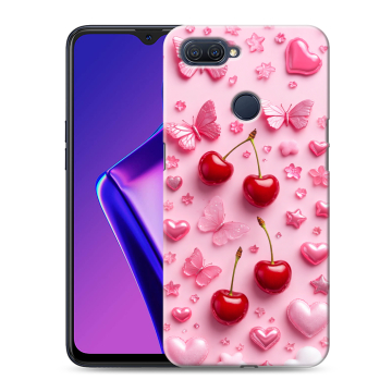 Силиконовый чехол на OPPO A12 с принтом для девочек Силиконовый чехол на OPPO A12 с принтом для девочек