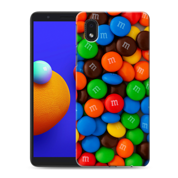Силиконовый чехол на Samsung Galaxy A01 Core с принтом Конфеты Силиконовый чехол на Samsung Galaxy A01 Core с принтом Конфеты