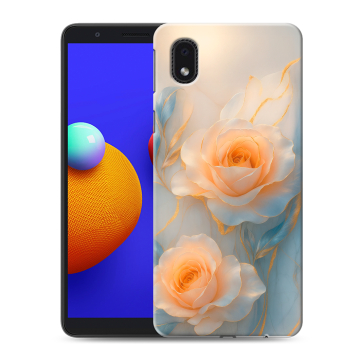 Силиконовый чехол на Samsung Galaxy A01 Core с принтом Женский Силиконовый чехол на Samsung Galaxy A01 Core с принтом Женский