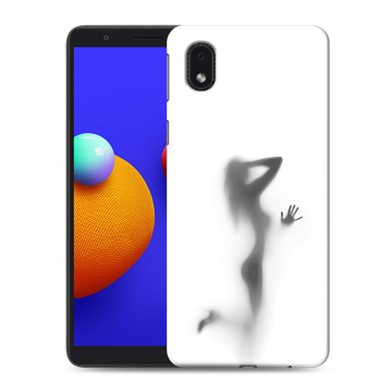 Силиконовый чехол на Samsung Galaxy A01 Core с принтом Силуэт Силиконовый чехол на Samsung Galaxy A01 Core с принтом Силуэт