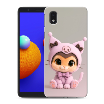 Силиконовый чехол на Samsung Galaxy A01 Core с принтом Куроми Kuromi Силиконовый чехол на Samsung Galaxy A01 Core с принтом Куроми Kuromi